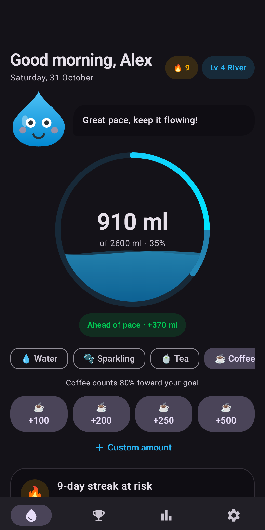 Dark mode included